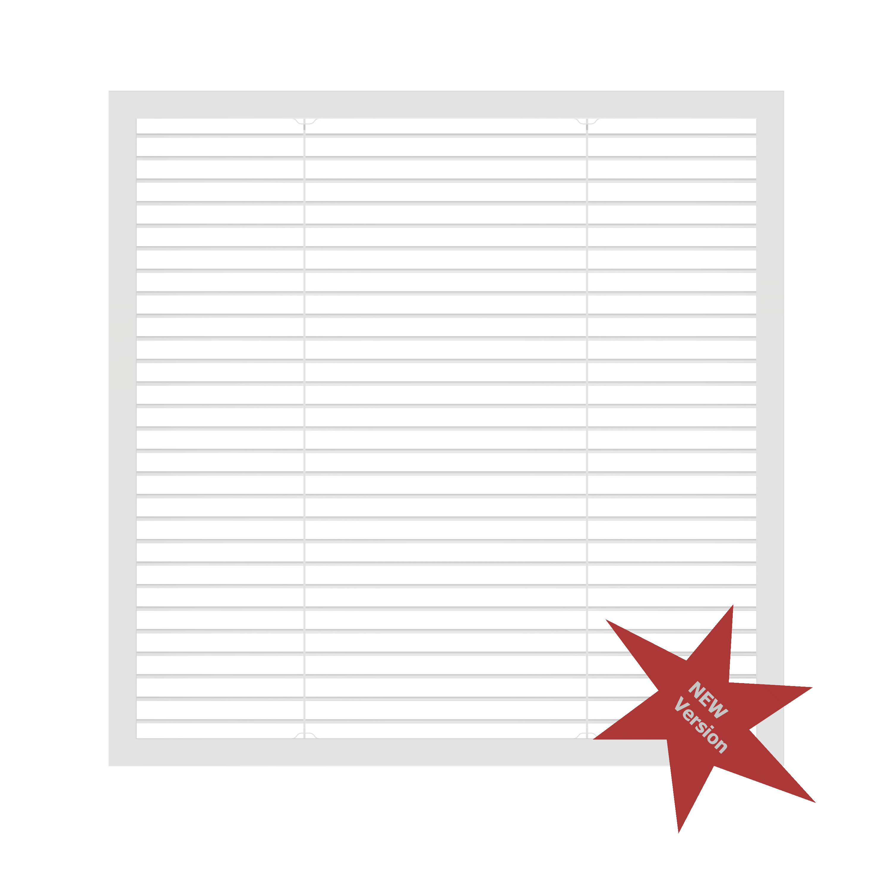 SINGLE LAYER DEFLECTION AIR GRILLE